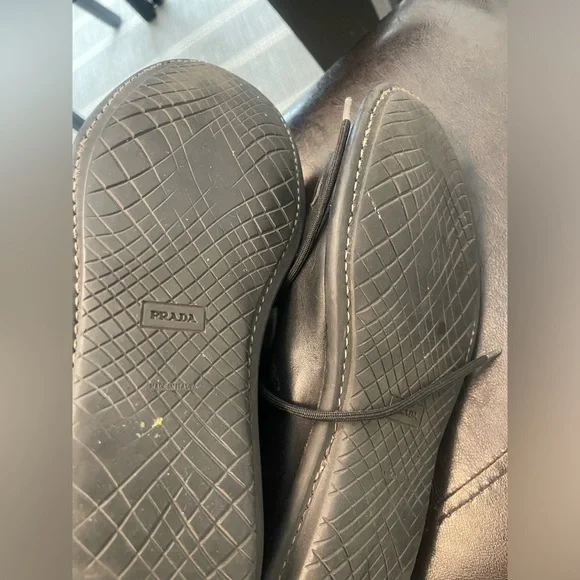 RARE Authentic Prada SS2000 leather men lace up boots shoes Sz 9 US 10 Y2K vtg - Picture 9 of 10